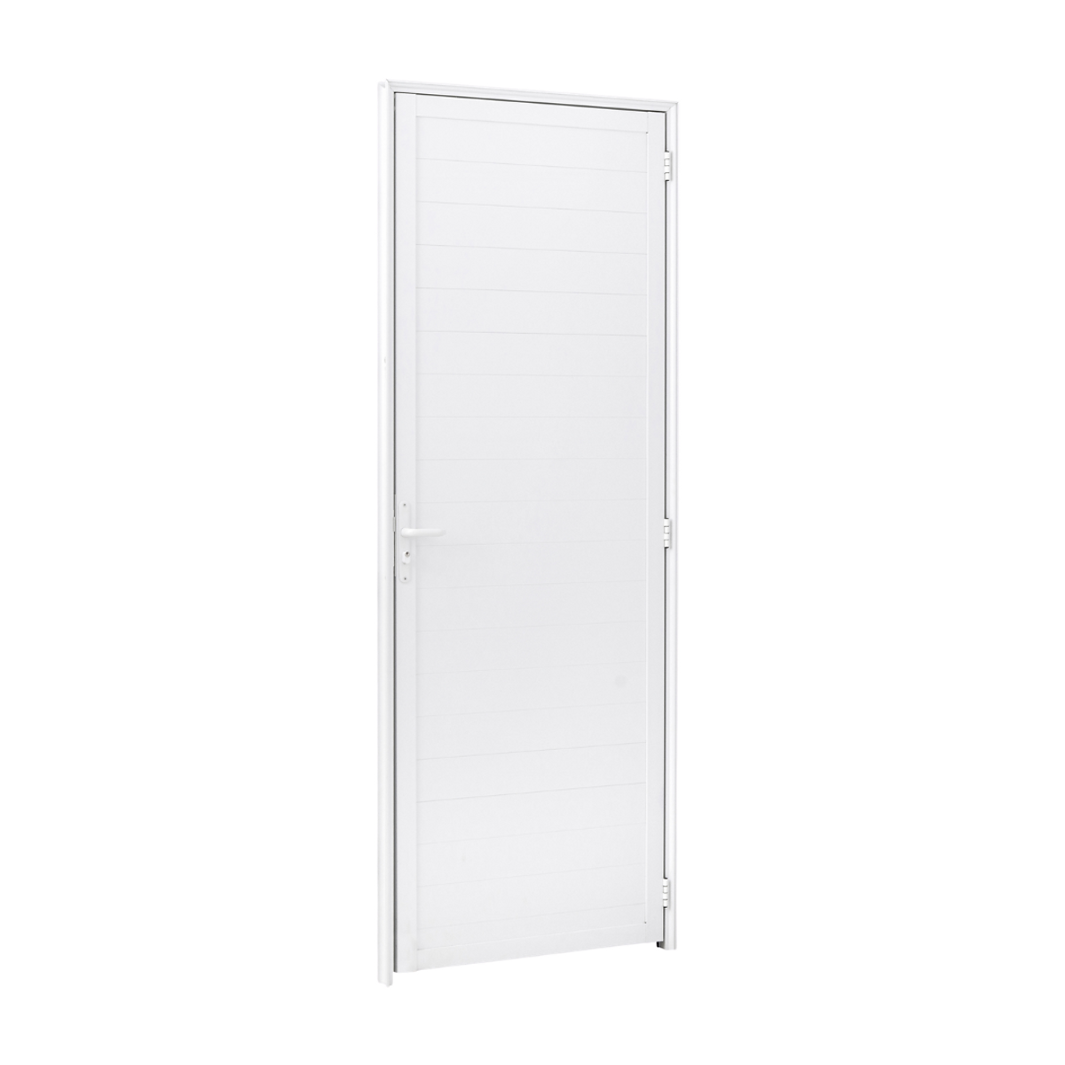 Porta Lambril de Abrir Alumínio com Fechadura